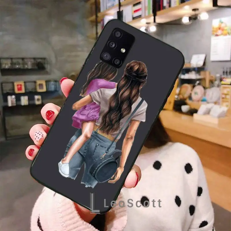

Baby Mom Phone Cases For Samsung A50 A51 A71 A31 A21S S8 S9 S10 S20 S21 Plus Fe Ultra 4G 5G
