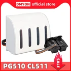 Чернильный картридж DMYON, совместимый с Canon PG510 CL511 CISS, для принтеров MP240 MP250 MP260 MP280 MP480 MP490 IP2700 MP499