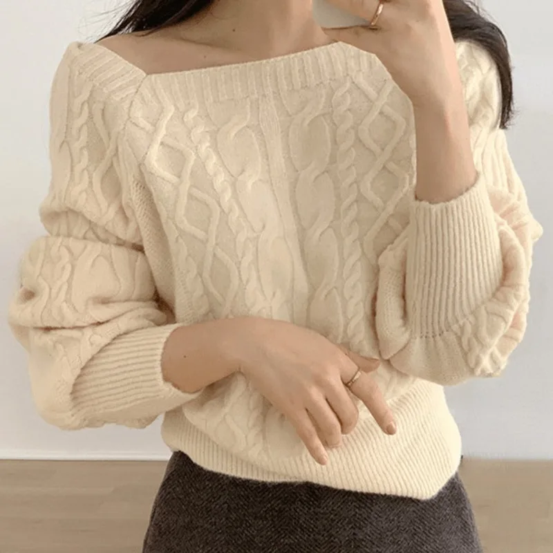 

Женский короткий свитер с длинным рукавом Kywommnz, трикотажный пуловер в уличном стиле для весны и осени и зимы, E4264, 2021