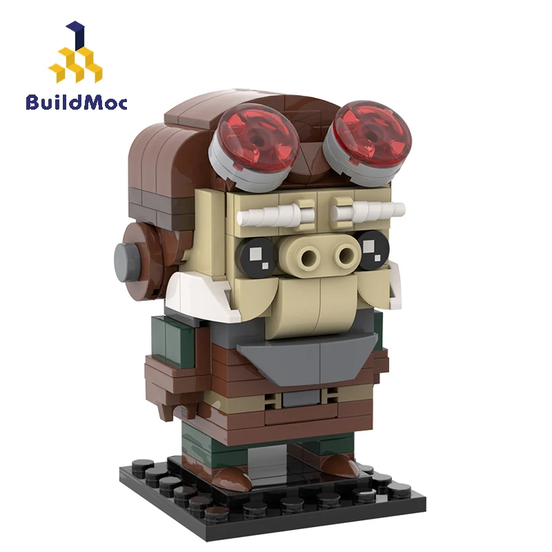 BuildMoc Movie Figure Brickheadz-Wicket Building Blocks MOC Bricks Model Toys For Children | Игрушки и хобби
