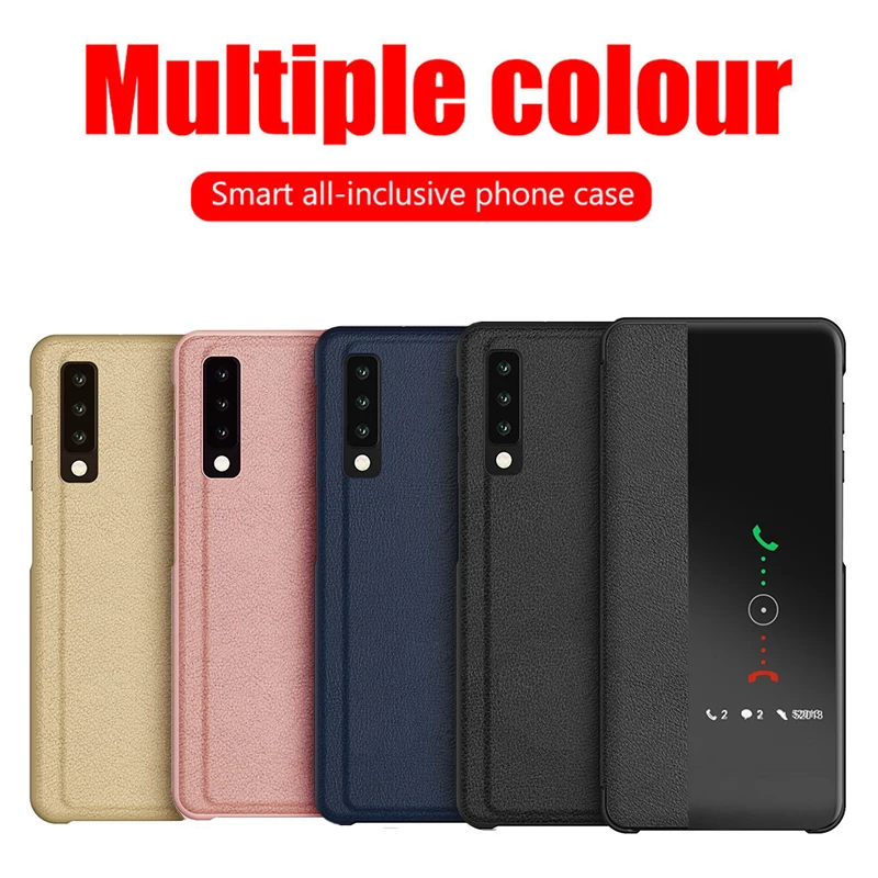 Умный кожаный чехол для Samsung Galaxy A70 2019 A705 ударопрочный книжка A 70 SM 6 7 дюймов