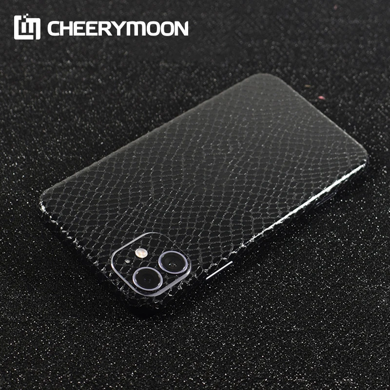 

Rear Stickers Wrap Skin Paste Snake Pattern For iPhone 12 11 Pro Max mini XR SE2 XS 7 8 SE 5s 6s 6 Plus Protector Back Film