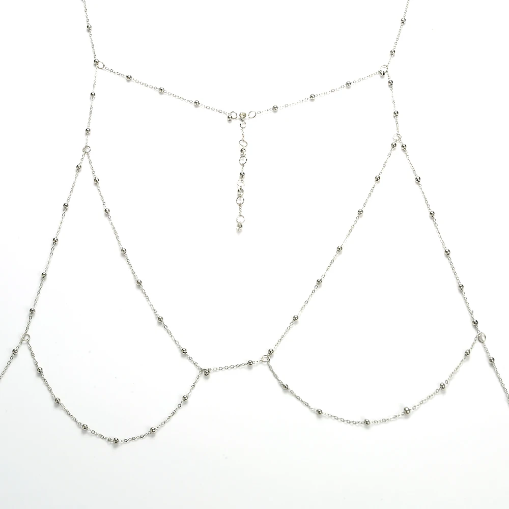 Бусы ожерелье цепочка для тела ювелирные изделия 2017 Женская Сексуальная