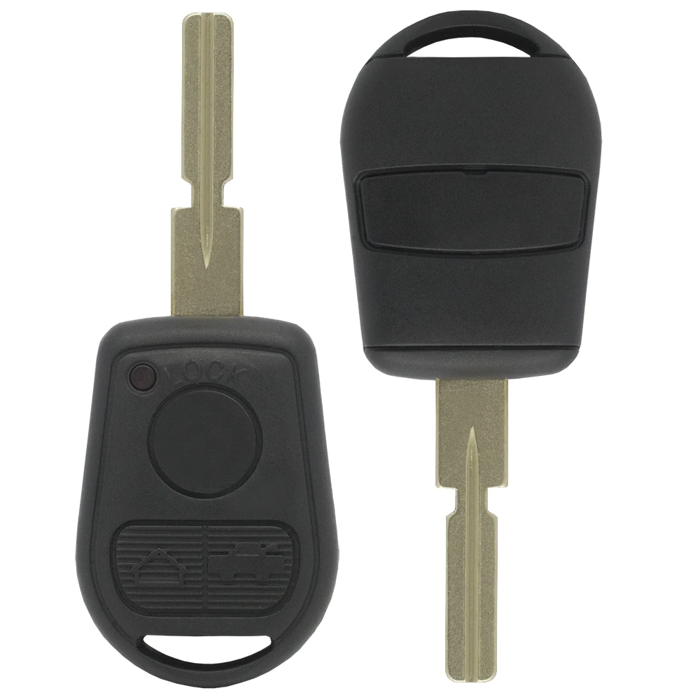 WhatsKey 3 Button Car Key Shell Cover Fob Case For BMW Z3 E31 E32 E38 E34 E36 E39 E46 Replacement Uncut Blade on. - Корпус для ключа автомобиля с 3 кнопками WhatsKey для BMW Z3 E31 E32 E38 E34 E36 E39 E46.