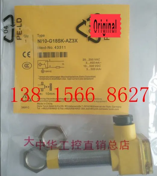 NI10-G18SK-AZ3X новый высококачественный датчик переключения