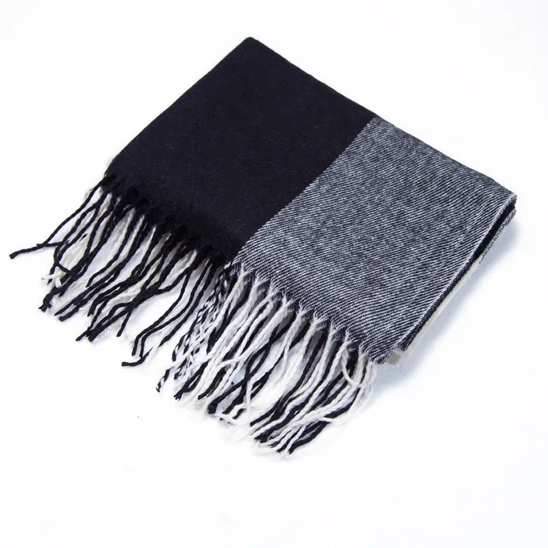 

Cashmere-like double-sided large plaid color scarf in autumn and winter ladies increase thickening scarf shawl