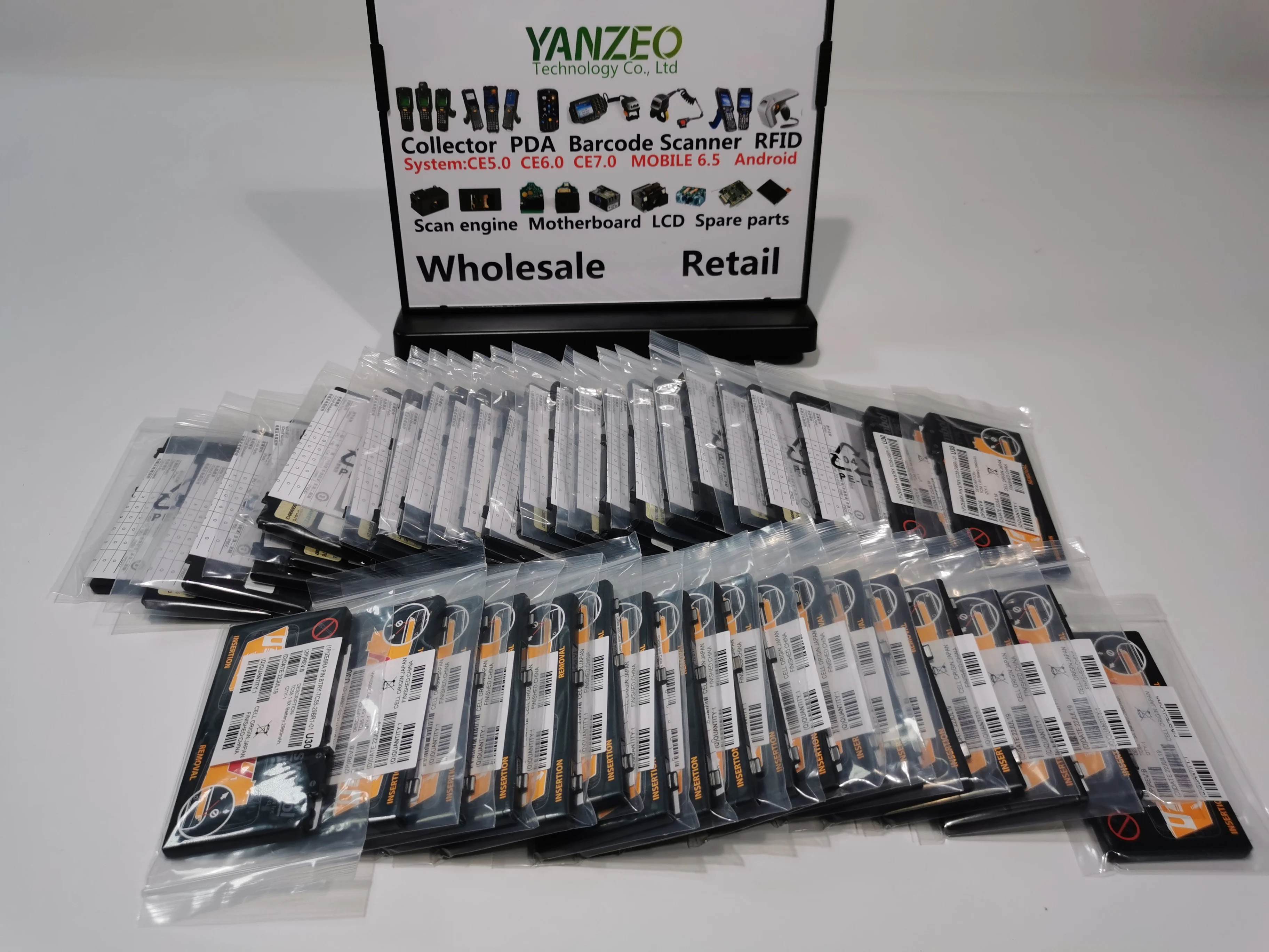 50PCS 4410mah 82 172087 01Lithium TC55 PDA Battery For ZEBRAPDA BTRY 44MA1 01 Terminal Fevice|Сканеры| |