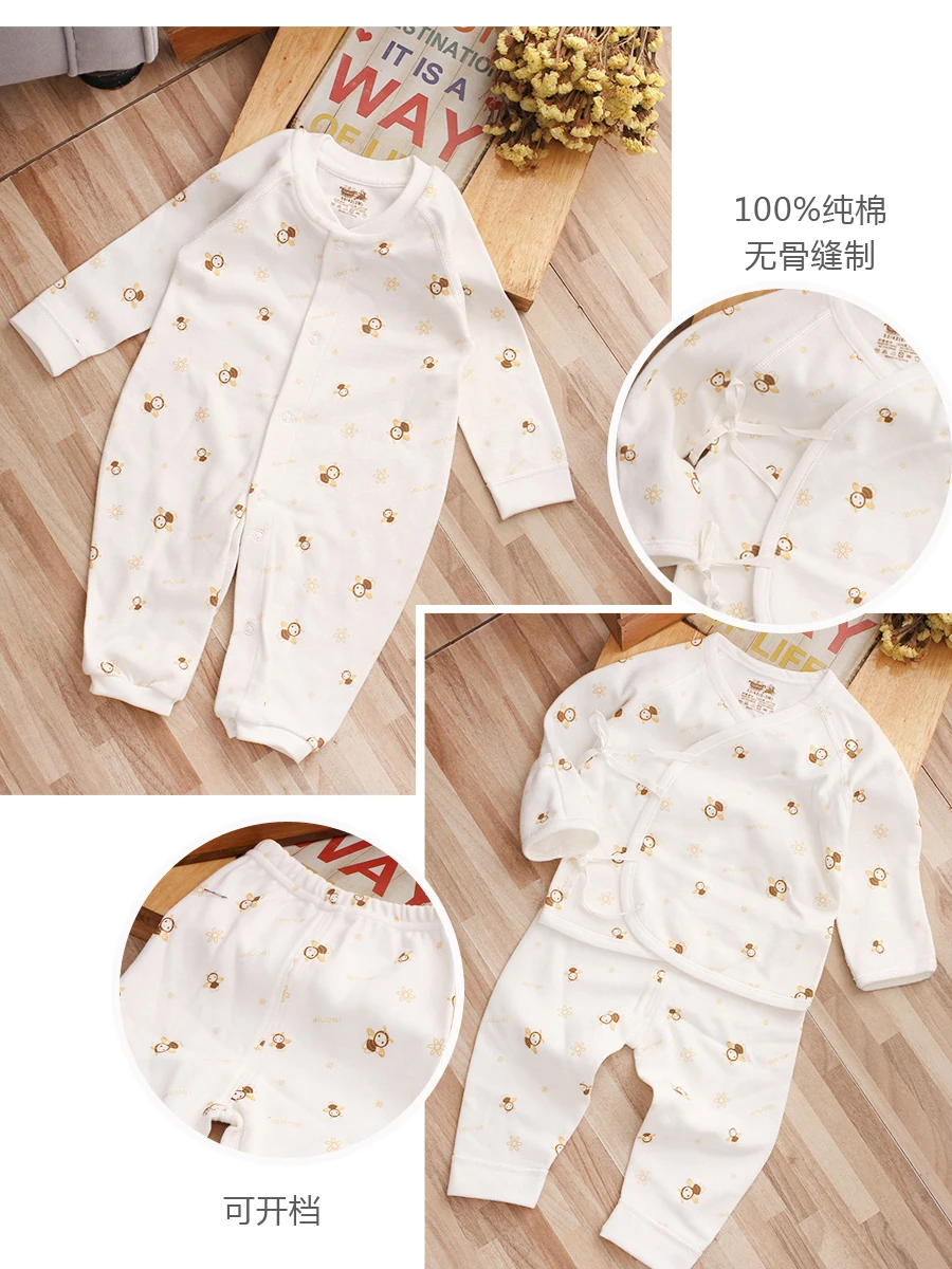 Подарочная коробка для новорожденных детей 0 36 месяцев набор хлопковой одежды