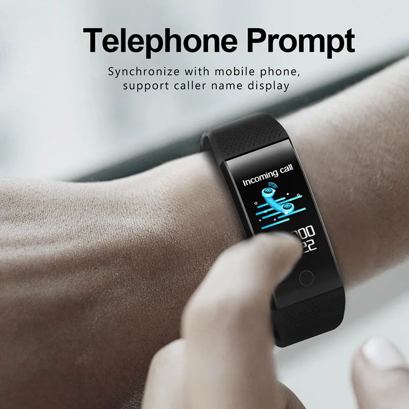 LIGE смарт браслет часы фитнес трекер пульсометр кровяное давление здоровье