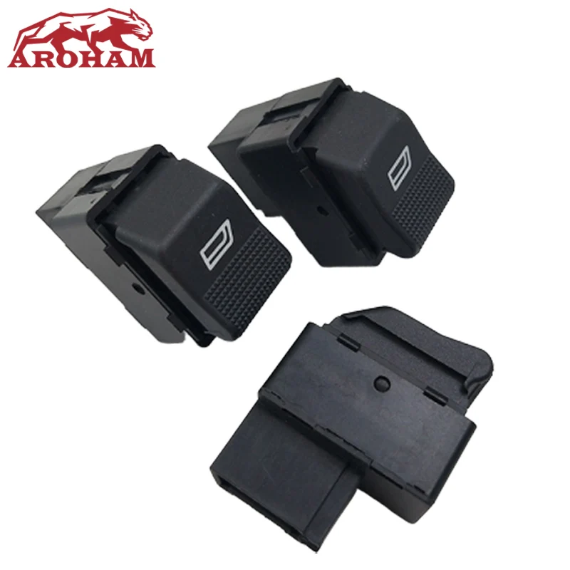 Кнопка переключения электрического стеклоподъемника для VW Hatchback LUPO 6X1 Polo 6N2 6E1 Seat