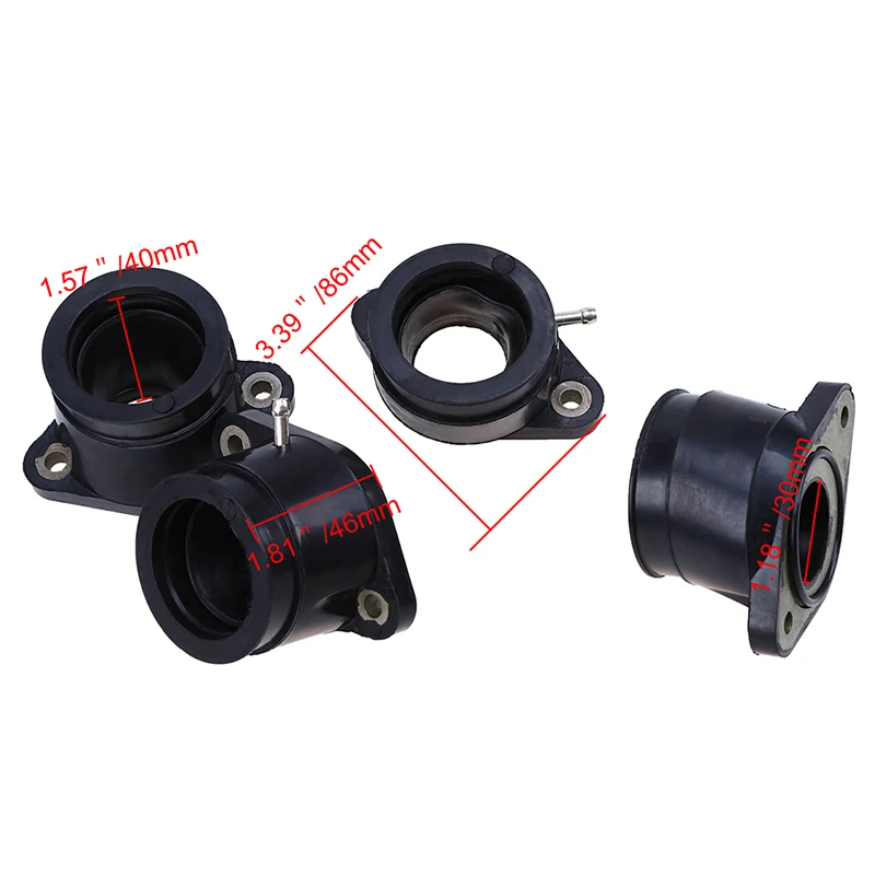 4 шт. резиновый и алюминиевый карбюратор интерфейс клей адаптер для Yamaha 95 99 XJR1200 98