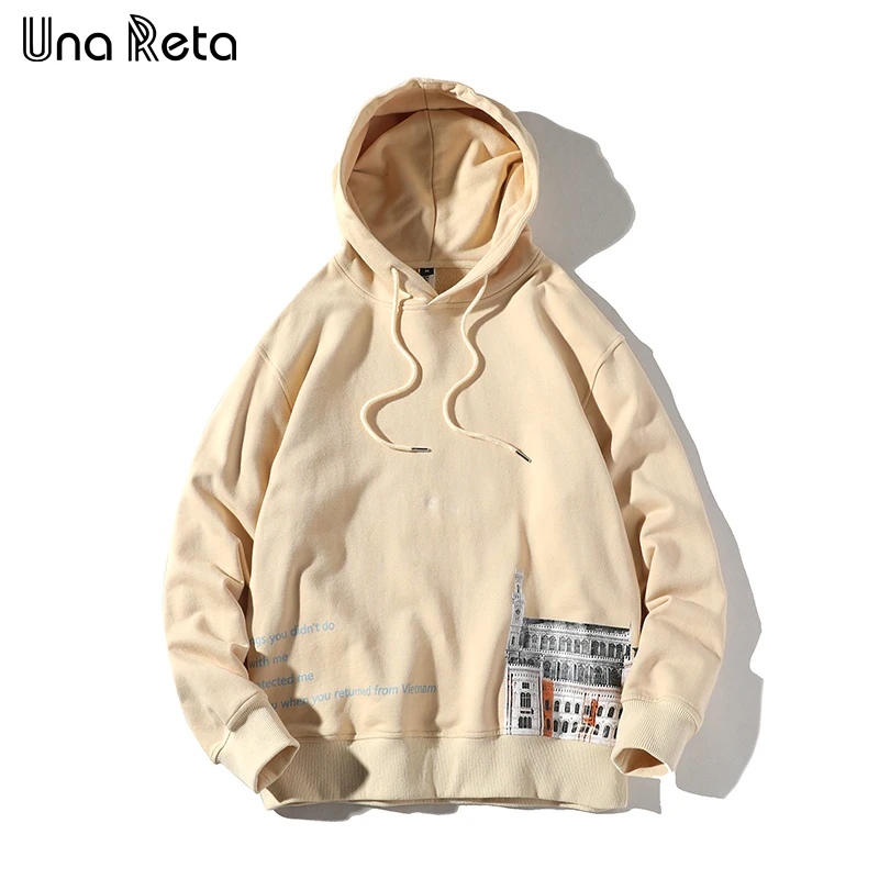 Una Reta Мужская толстовка новинка хип хоп толстовки мужской спортивный костюм