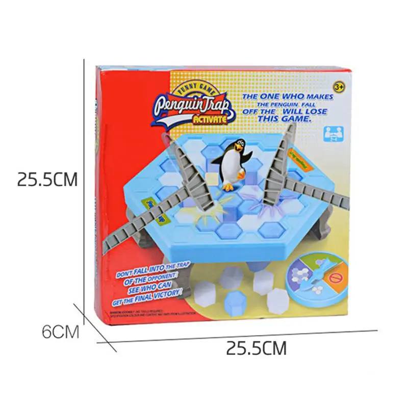 breaking ice penguin trap big size icebreaker board game adult kids toys table winner family jeux enfant juegos de mesa free global shipping
