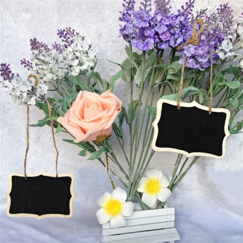 12 шт. мини-карты с доской Двухсторонняя доска для свадебной вечеринки таблица