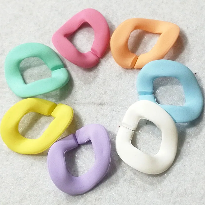 

Macaron Color 60cm Acrylic Resin Chain Bag Strap Handbag Plastic Strap Fashion Colorful Women Bag Accessories Shoulder Strap
