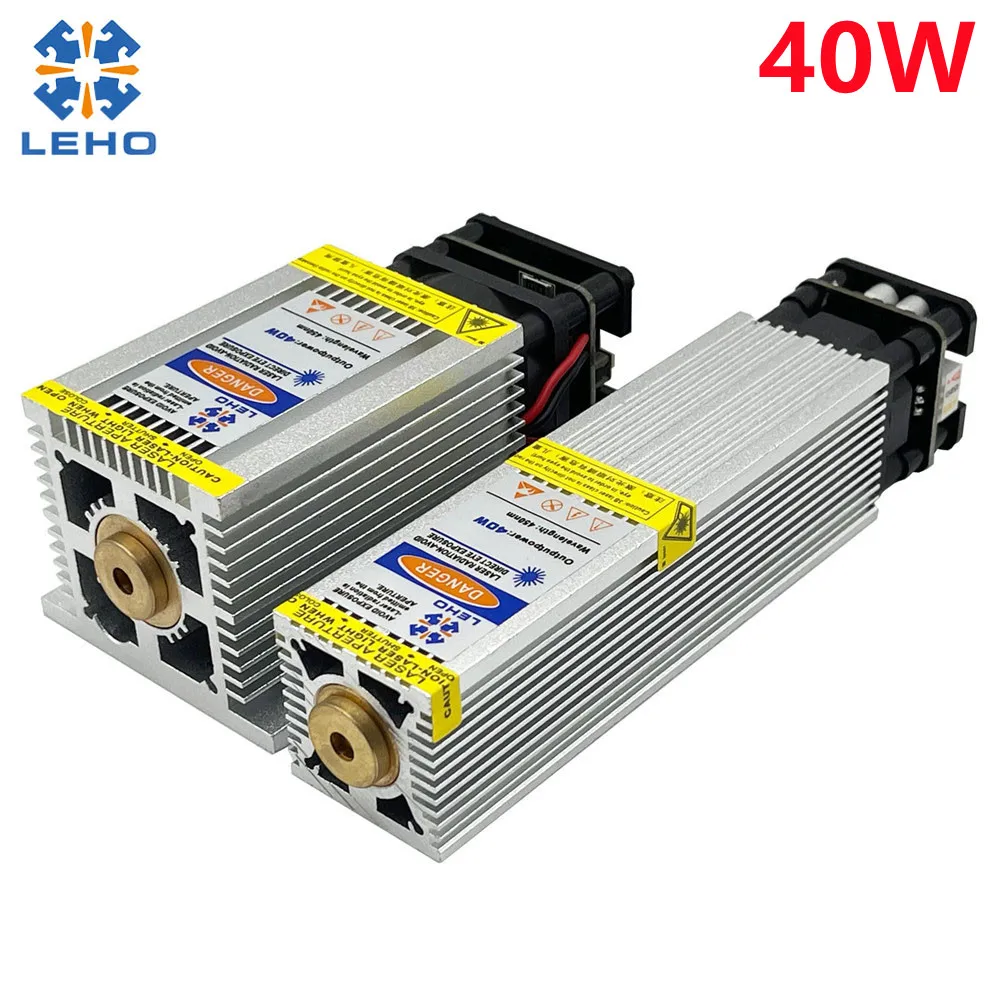 

450nm 40W Laser Module Laser Head Fixed Focus Fast Engraving Suitable for CNC Engraving Machine