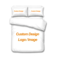 customize photo logo duvet cover boys girls adults gift custom made diy bedding set designer bed set queen size quilt cover