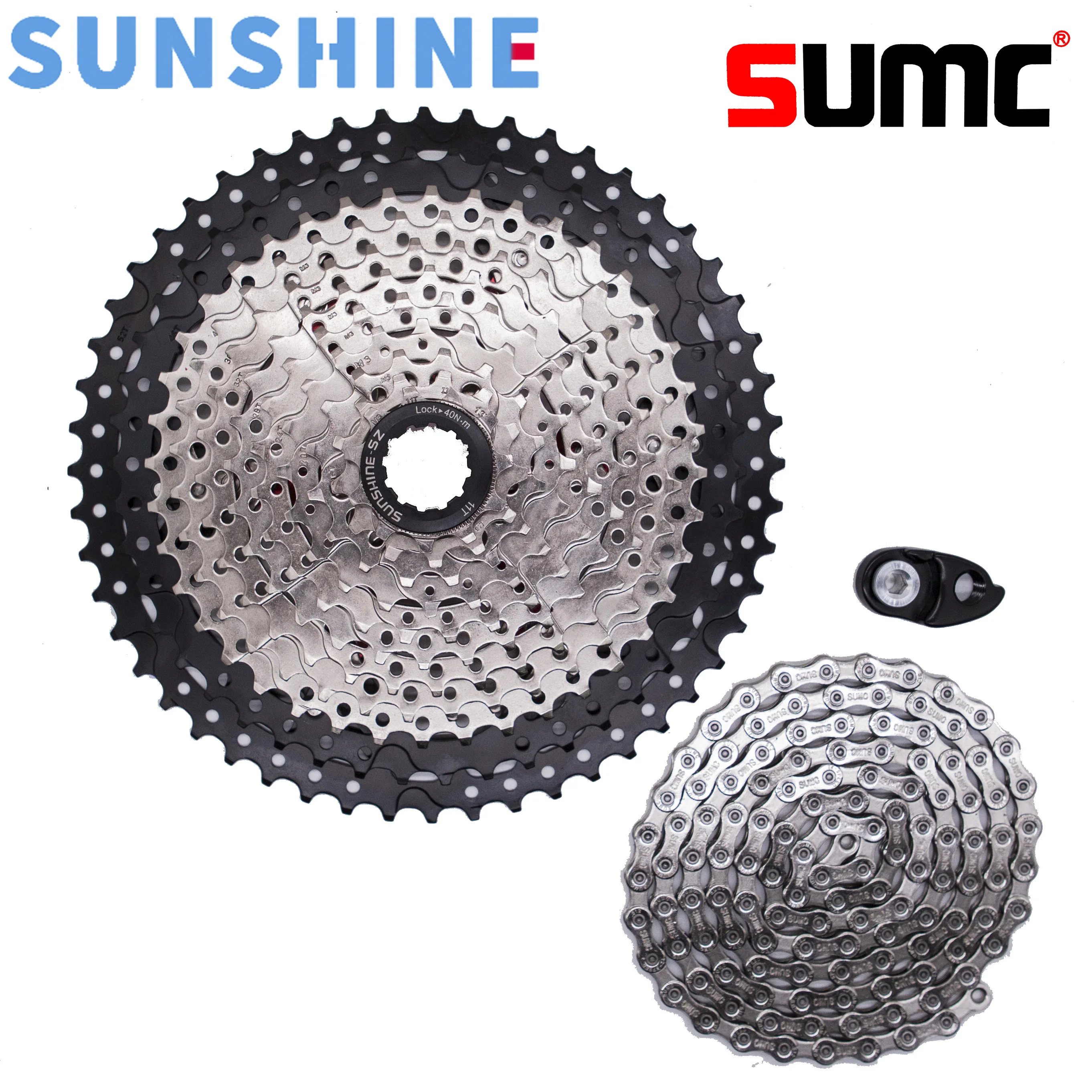 

SENSAH RX 11 PRO MTB 11 Speed Bicycle Groupset 11s Trigger Shifter + Rear Derailleur 46/50/52T Cassette ONIRII FAST Crankset New