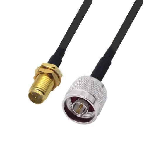 N штекер RP SMA разъем RF pigtail RG174 Джампер кабель|Запчасти и аксессуары для раций| |