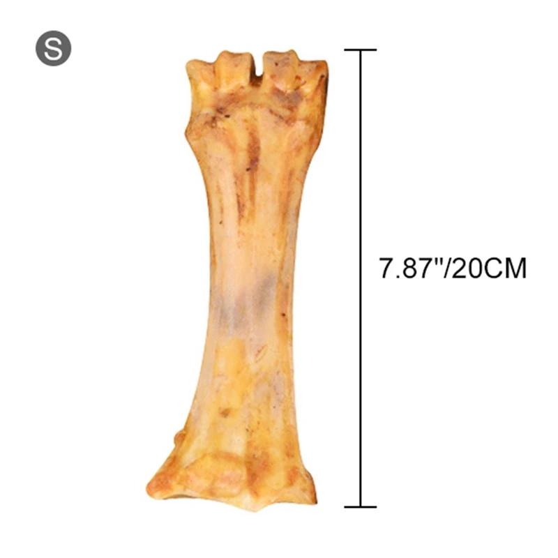 

Natural Bite-resistant Bone Stick, Dog Molar Stick Chew Toy for Cleaning Teeth Pet Gift