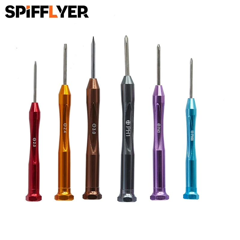 Набор прецизионных мини-отверток 6 шт. набор отверток Phillips с шлицем инструментов