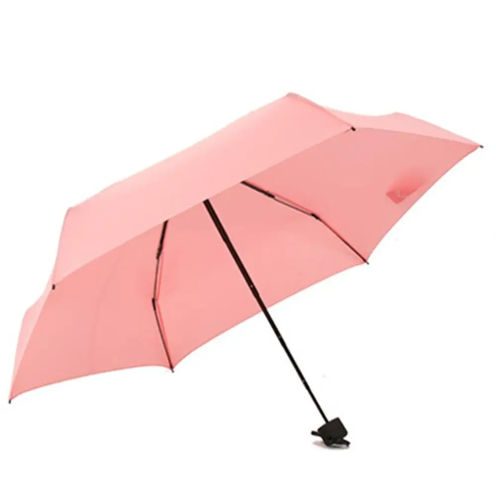 Мини-зонт небольшой свежий зонт от солнца ультра-светильник Складной Карманный