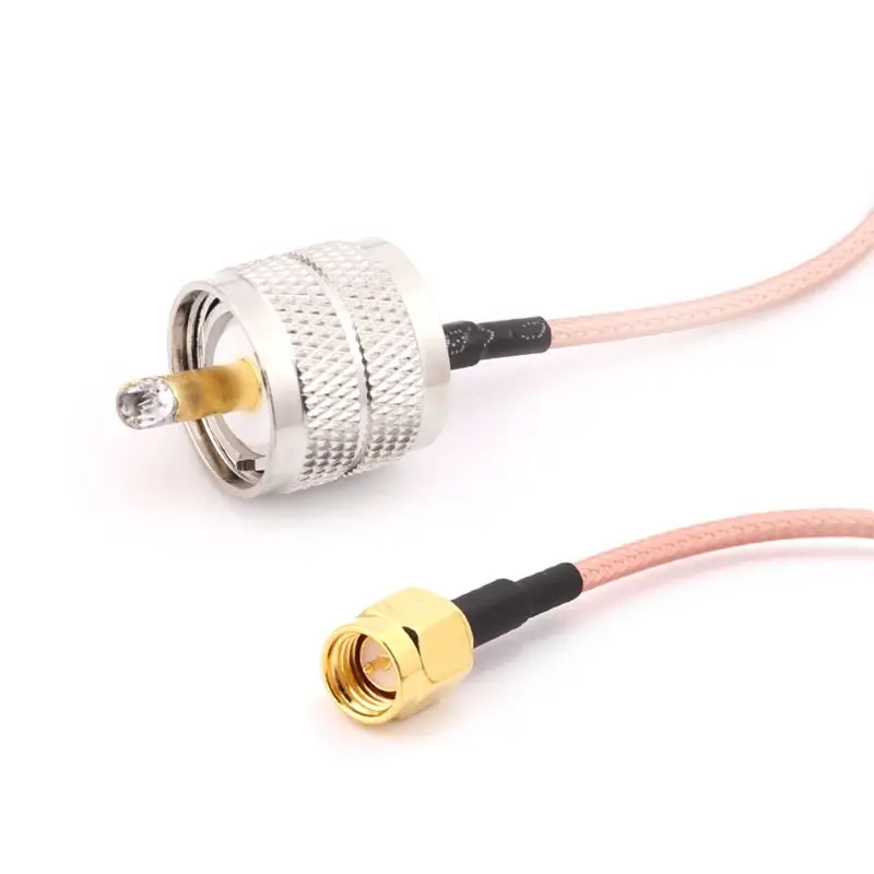 СВЧ штекер PL259 к SMA Штекер кабель RG316 Pigtail 15 см радиочастотные коаксиальные кабели |