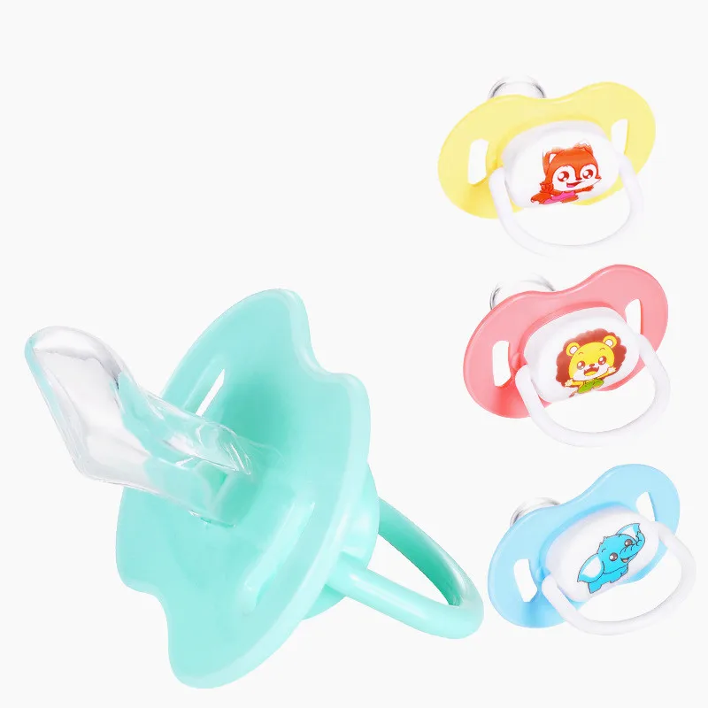 Новая соска Еда Класс силиконовая соска-пустышка с круглым носком для младенцев