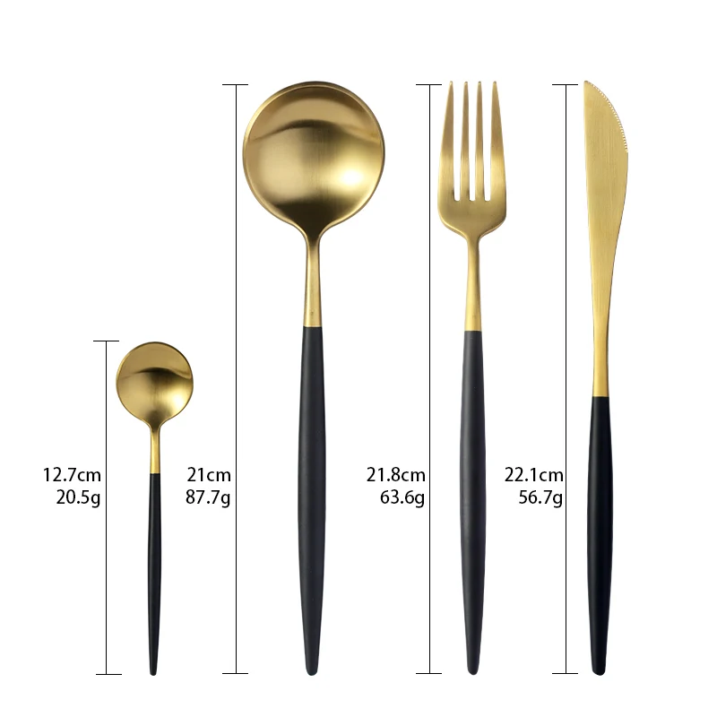 Набор столовых приборов из нержавеющей стали 4 шт./компл.