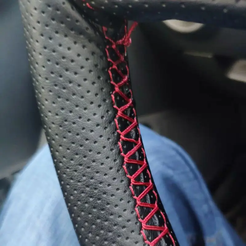 Высококачественная воловья кожа верхний слой ручная работа швейная накладка на