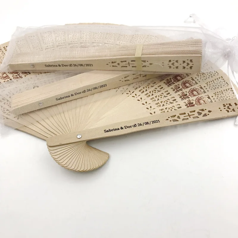 70/80 шт. индивидуальные вееры из органзы с рисунком подсолнуха | Дом и сад