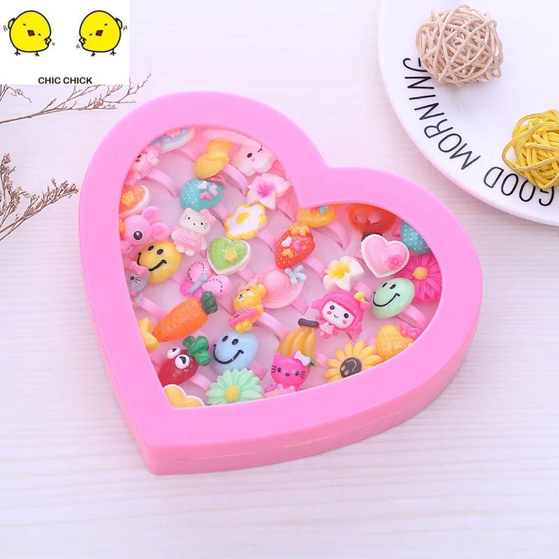 Детские украшения кольцо с фруктами набор украшений принцессы героями