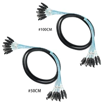 home office computer sata connector sata to sata cable 46 portsset data cable sata hdd cable cord for server mining