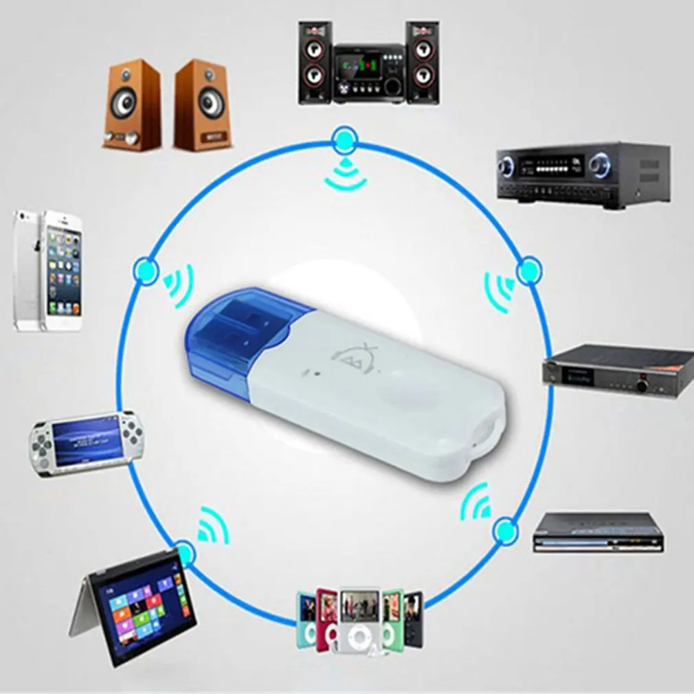 USB Bluetooth 2 1 приемник аудио стерео адаптер беспроводной Handsfree Dongle Комплект для