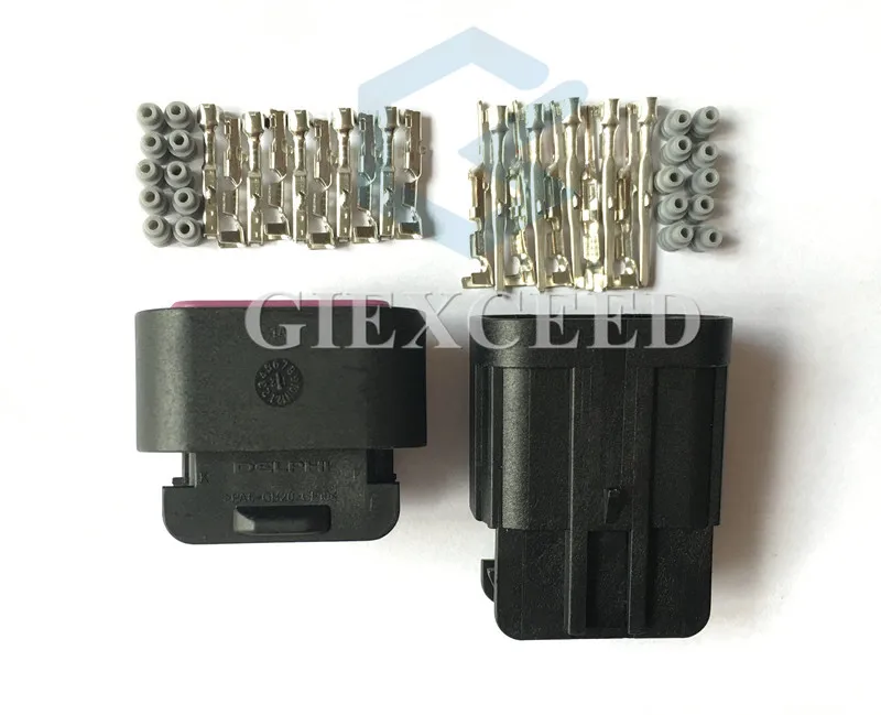 10-контактный разъем EFI для двигателя автомобильный водонепроницаемый масляного