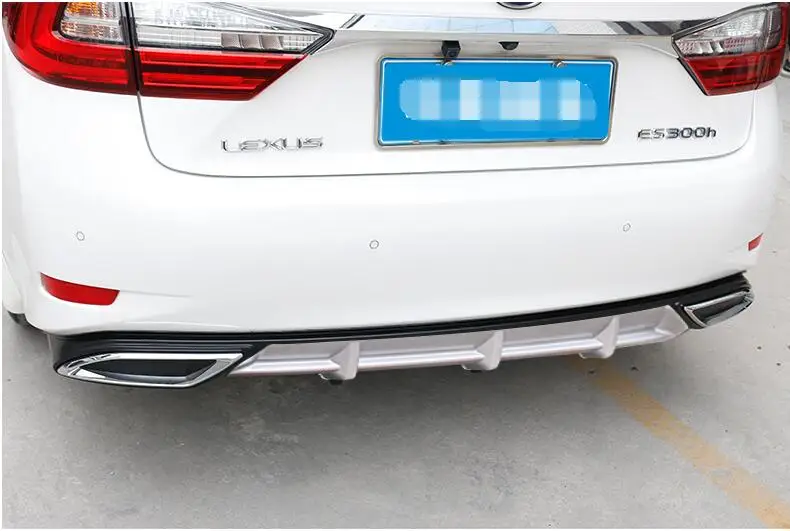 Для Lexus ES250 ABS задний бампер диффузор протектор для 2018-2019 ES200 ES350 Комплект кузова