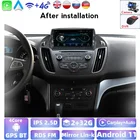 2 ГБ + 32 ГБ Android 9,0 автомобильный радиоприемник, мультимедийный плеер для Ford Kuga Escape 2013-2016, GPS-навигация, 2din Авторадио с поддержкой камеры