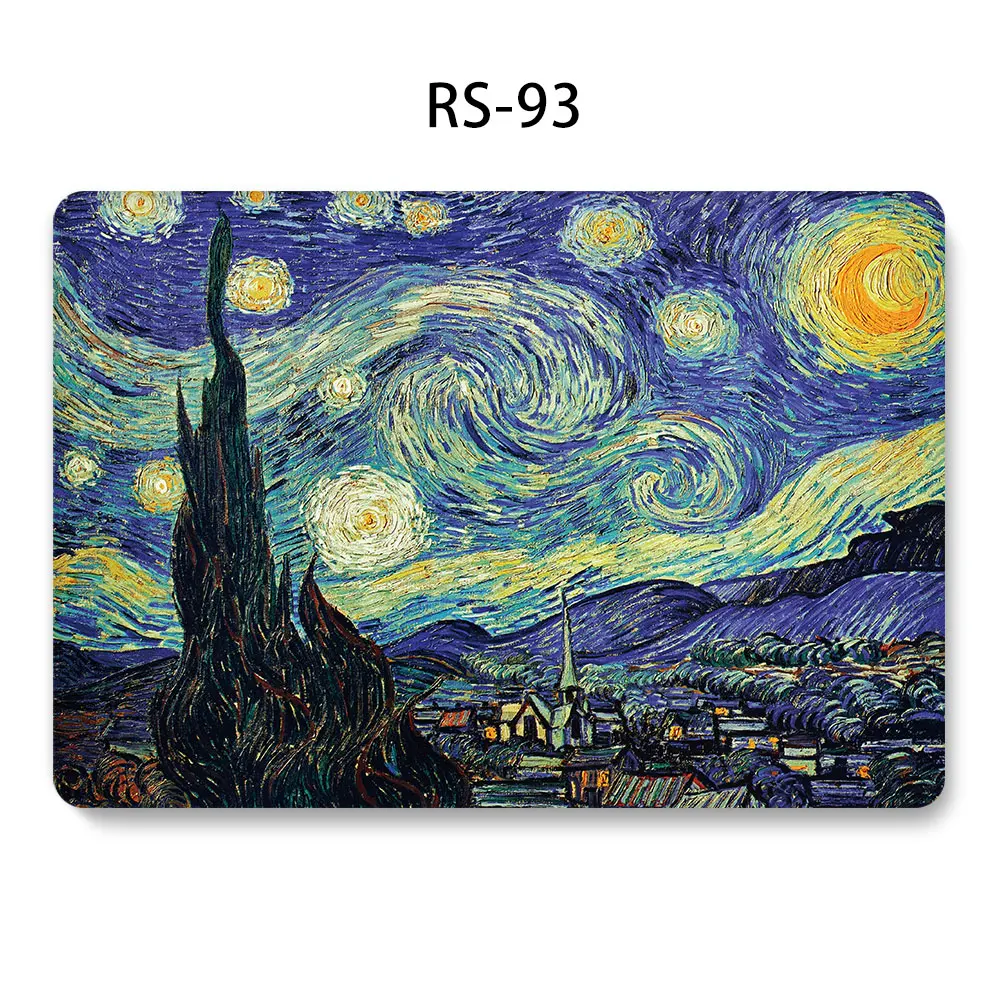 Чехол для ноутбука MacBook Air Pro retina 11 12 13 15 Touch Bar A2159 A1708 macbook ID A1932 2018 + крышка