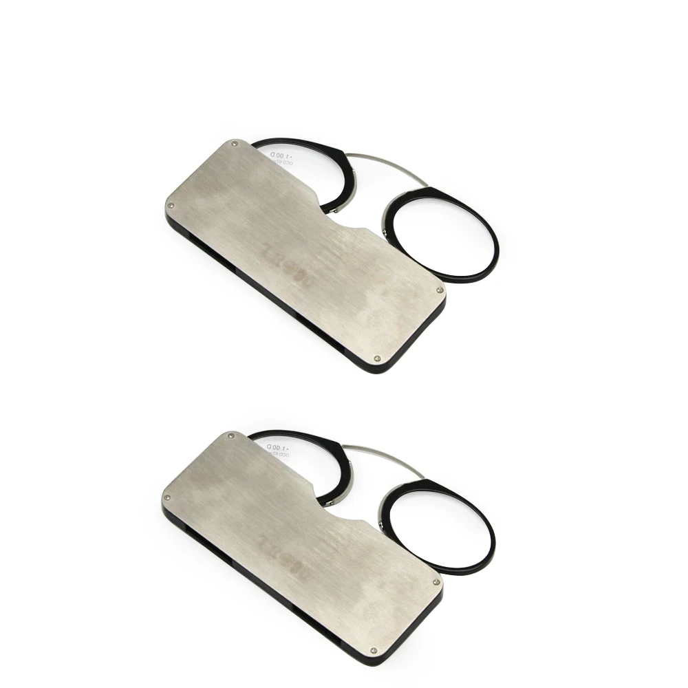 Очки для чтения с держателем Носа + 1 0 до 3 5 портативное устройство экстренных