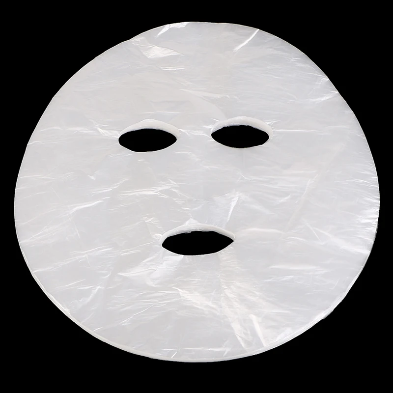 200pcs Plastic Film Skin Care Full Face Cleaner Mask Paper Natural Disposable Masks Facial Beauty Healthy Tool |