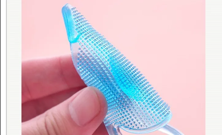 Супер мягкая и приятная на ощупь ткань Силиконовая Массажная кисть чистой