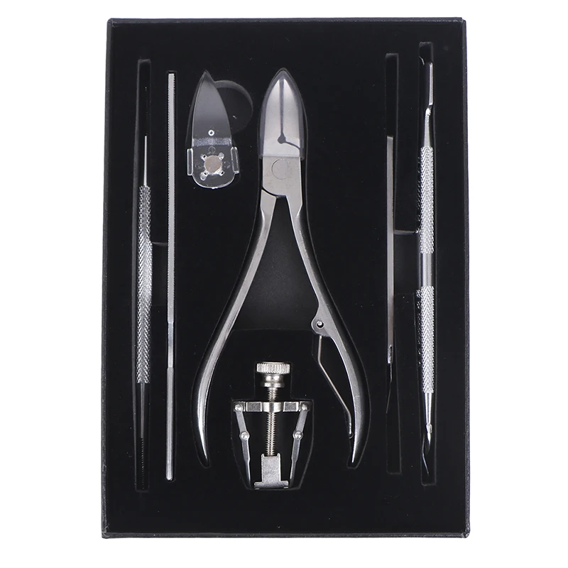 Набор инструментов для педикюра 8X коррекции вросших ног уход за