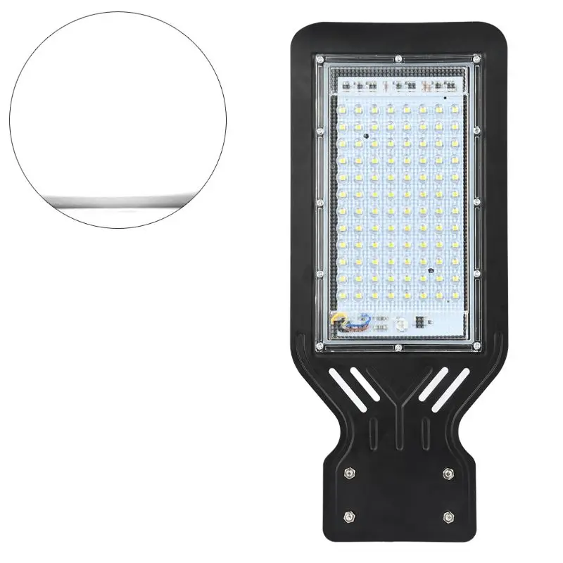 

White/Black Led Street Light Outdoor Wall IP65 100W Lamp 180-260Vac Industrial Garden Square Highway /Road lamp Dropship
