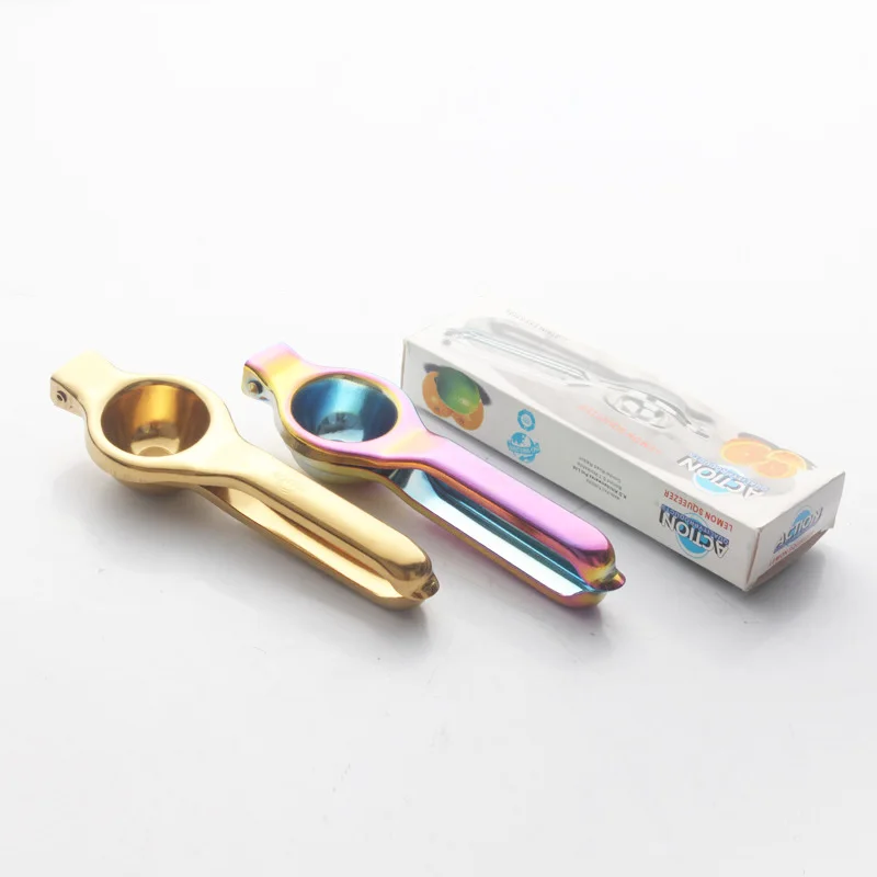 100 шт нержавеющая сталь фруктов соковыжималка оранжевый Ручная Соковыжималка