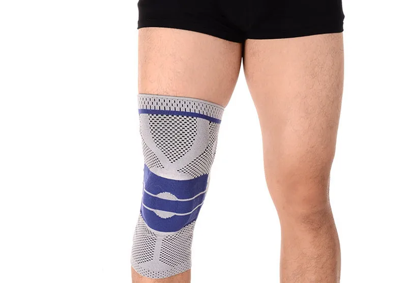 Наколенник для спорта 1 шт. наколенник с силиконовой опорой весенний баскетбола
