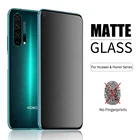 Матовое закаленное стекло для Huawei Nova 5T, P30, P20, P40 Lite, P Smart 2019, Защита экрана для Huawei Honor 8A, 20 Pro, 8X, 9X