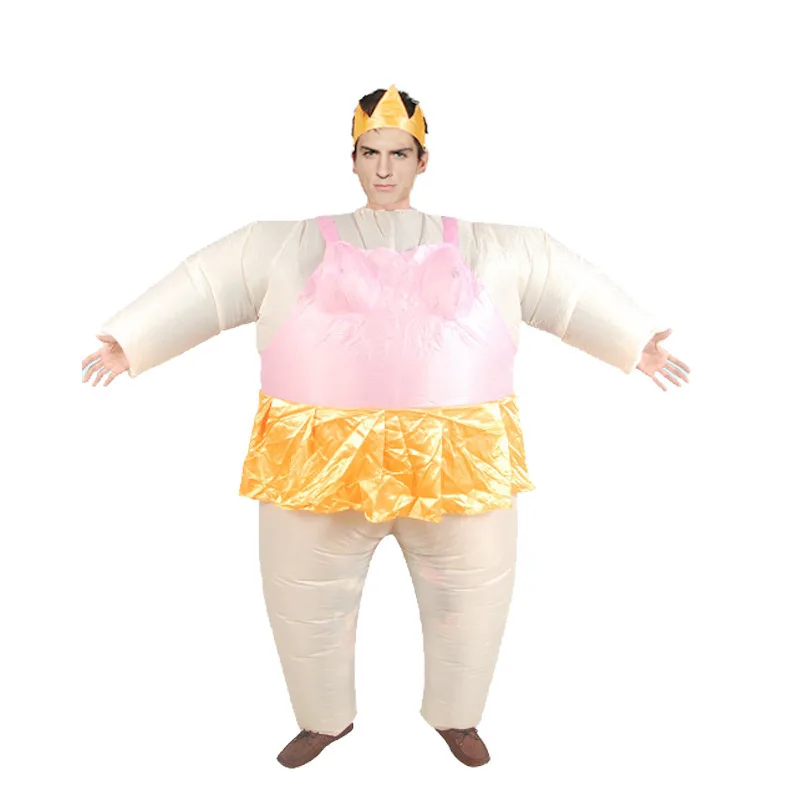 Надувной костюм для косплея Sumo наряды вечеринки игры одежда рекламная акция