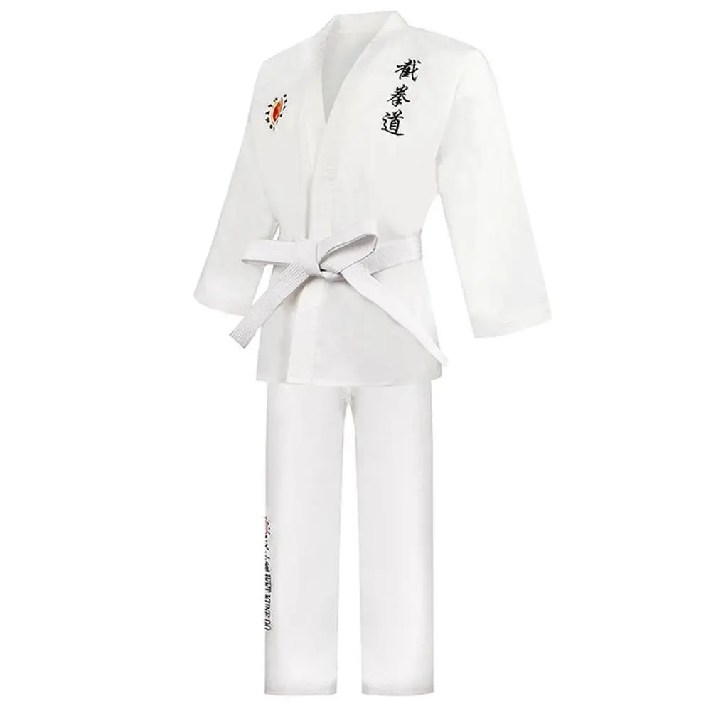 Дети и взрослые унисекс вышивка Jeet kune do uniformssuit JKD кунг-фу Боевые художественные