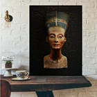 Плакат с древним египетским фараоном тутанхамуном, печать на стене, художественный персонаж, роспись, картины на холсте, гостиная, домашний декор