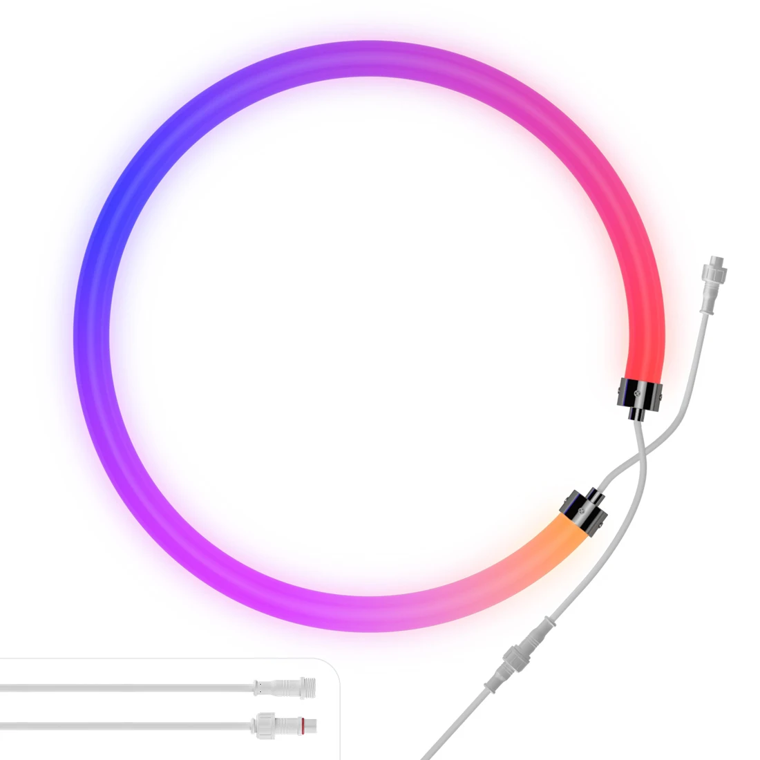 Неоновый светодиодный светильник Dreamcolor WS2811 120 светодисветодиодный гибкий 360
